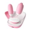 1 In King of Rotor for 12 Vibration Modes 12 Suction Vibrator with Magnetic Storage Popular Adult Compact Electric Vibrator [No. Cuteness!