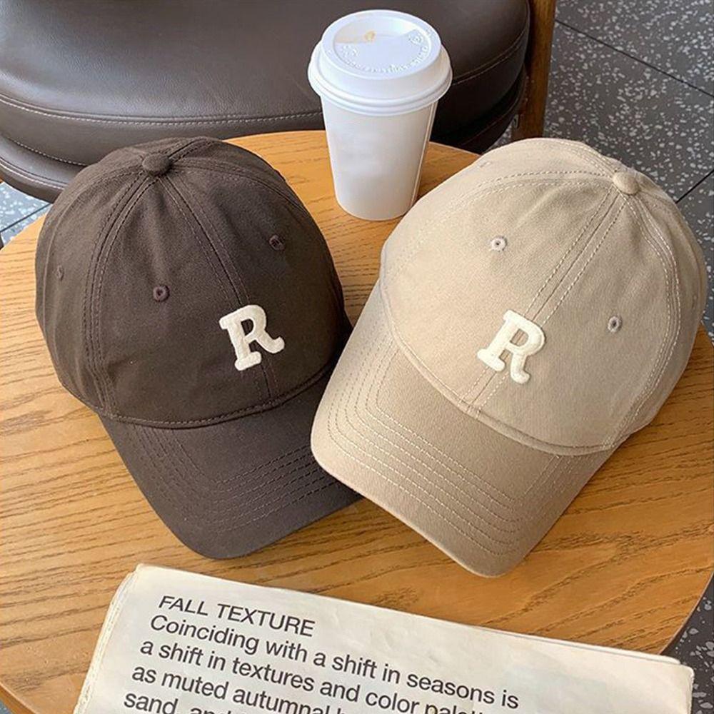 Breathable Baseball Cap Embroidery Peaked Hat Casual Sun Cap for Men Women