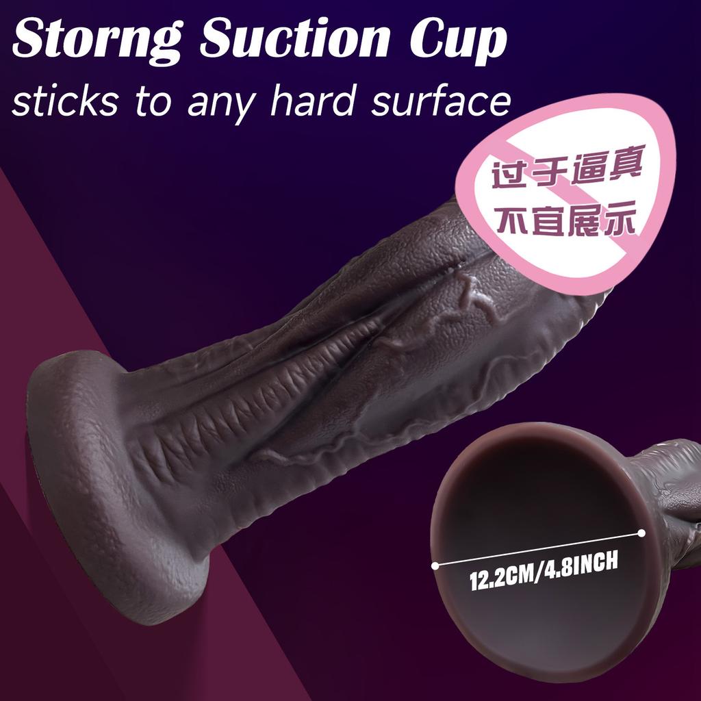 Liquid Silicone Ultra Thick Realistic Female Imitation Real And Fake Penis Fist Anal Plug Super Large Penis Adult Sexual Product