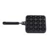 16 Holes Octopus Meatballs Pan Aluminum Alloy Takoyaki Baking Mold Tray for Home Kitchen