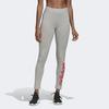 Adidas W E Lin Tight Sports Style Leggings Women Leggings Gray FM6693