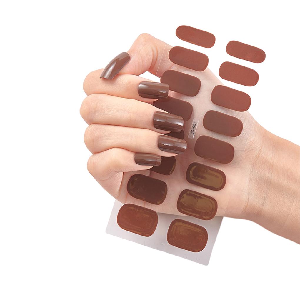 Nail Stickers Long-lasting And Fashionable Nail Art Deco Safe PVC Stickers For Nails Nail Wraps Simple And Easy, CS025