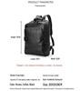Genuine Leather Men's Large Capacity Backpack - European & American Style, Outdoor Cowhide Business Travel Computer Bag
