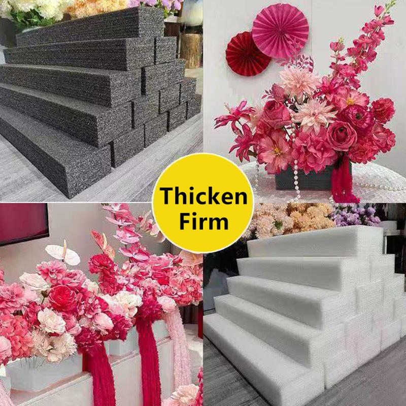 Mousse Florale Mousse Florale Multi-Fonction Mousse d'Emballage Mousse Inserts Arrangement Floral Fleuriste Fleur Bricolage Mousse