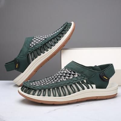 Mode Utomhus Herr Trendiga Casual Sandaler Halkfria Strand Vattenskor Andningsbara Sport Vadning Aqua Skor Ny Manlig Mjuk Sula Sandaler