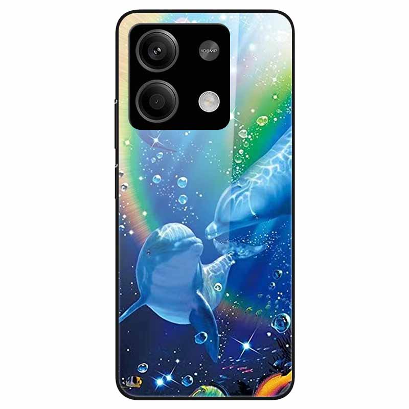 For Redmi Note 13 Pro 5G Case Tempered Glass Hard PC Phone Back Cover for Xiaomi Redmi Note13 5G Note 13Pro 5G Funda Shell Coque