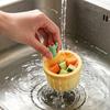 Drain Basket, Cactus Shape Sink Strainer, Removable with Quick Draining Anti-Clog Design, Durable Plastic Kitchen Tool