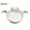 Festive Home Party Decor Halloween Candy Bowl, Bat Shape Ceramic Serving Dish, Cute Ghost Shaped Snack Holder Tabletop Decoration for Snacks
