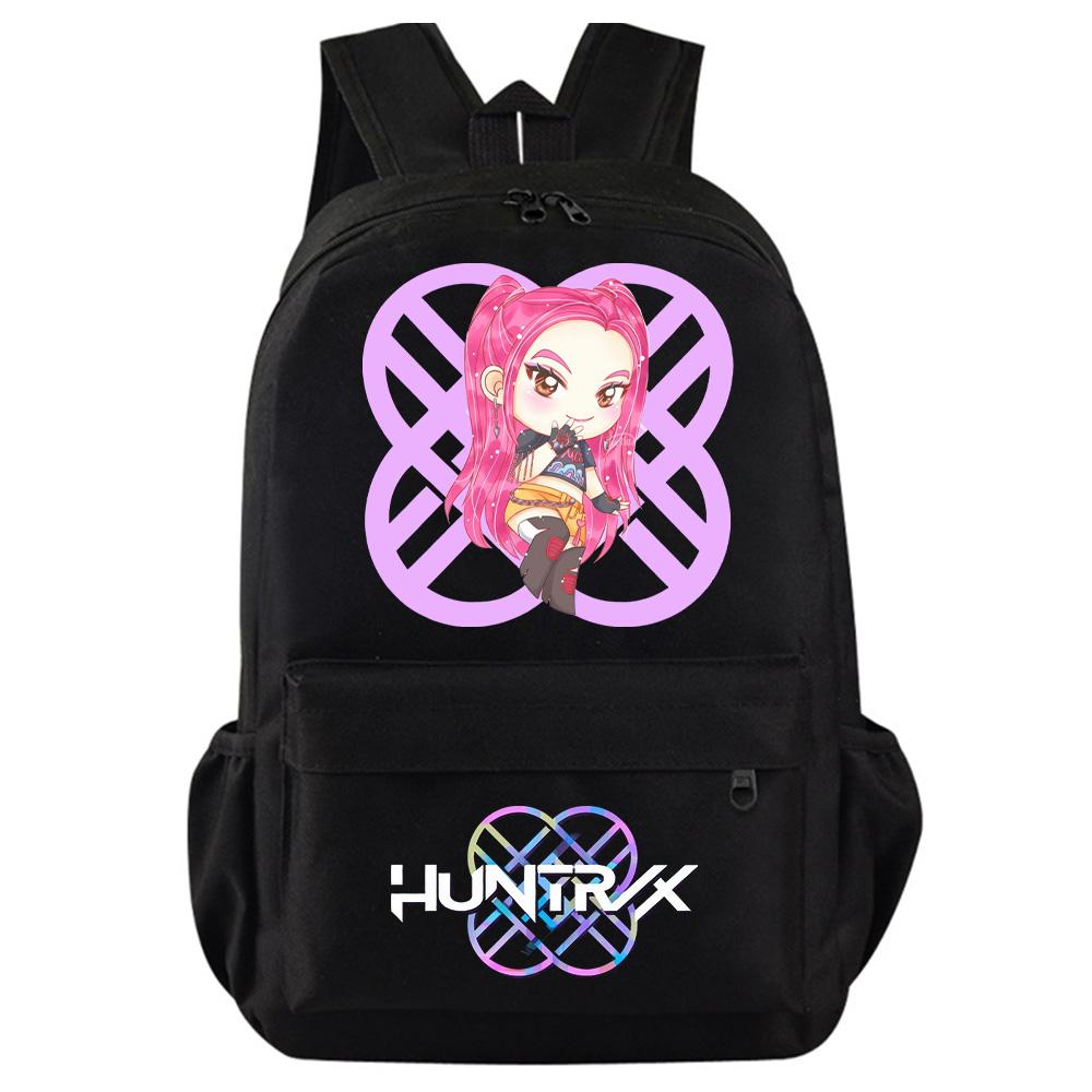 Anime Kreslený K-Pop Lovci Démonů Potisk Batoh pro Teenagera Studenta Dívku Chlapce Školní Taška Velkokapacitní Voděodolná Cestovní Taška Dětský Dárek