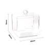Kosmetik Aufbewahrungsbox Neu Acryl Wattestäbchen Aufbewahrungshalter Box Transparentes Make-up Etui Kosmetikbehälter