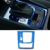 For Skoda Karoq 2017- Car Interior Central Console Part Refit Trim Stainless Steel Accessories Decoration Modify