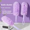 Electrostatic Duster That Does Not Shed Fibers, Foldable Duster for Cleaning Dust Gaps, Household Retractable Duster