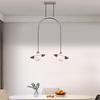 Nordic Minimalist Glass Chandelier for Hotel, Bedroom, Restaurant, and Bar