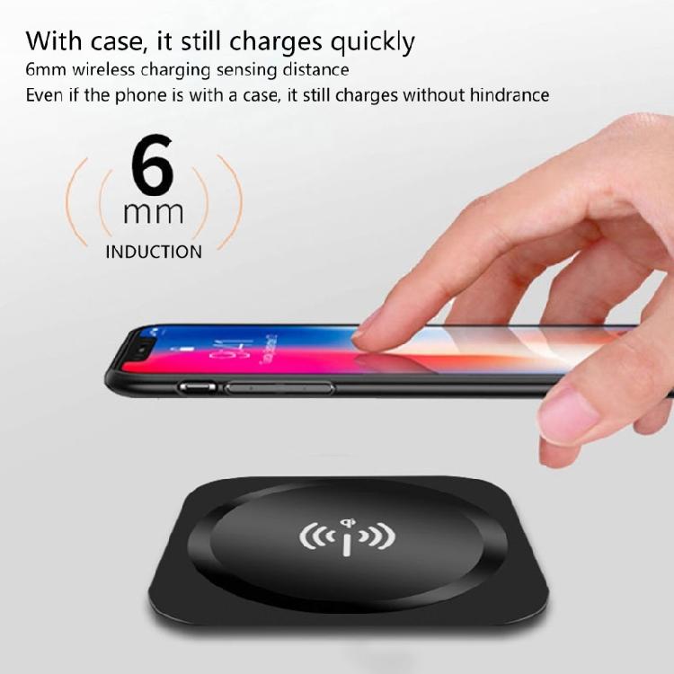 Universal Cellphone Charging Station 10W Wireless Charging Pad Invisible Desk Embedded Charger for 15 14 13