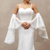 Elastische Bündchen Ärmelschoner Sonnenschutz Dekorative Armabdeckungen Mode Armbekleidung für Damen Formeller Anlass und Abendkleid