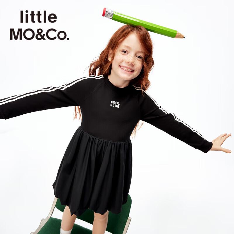 Little MO&Co. Girls' Long Sleeve Sporty Dress