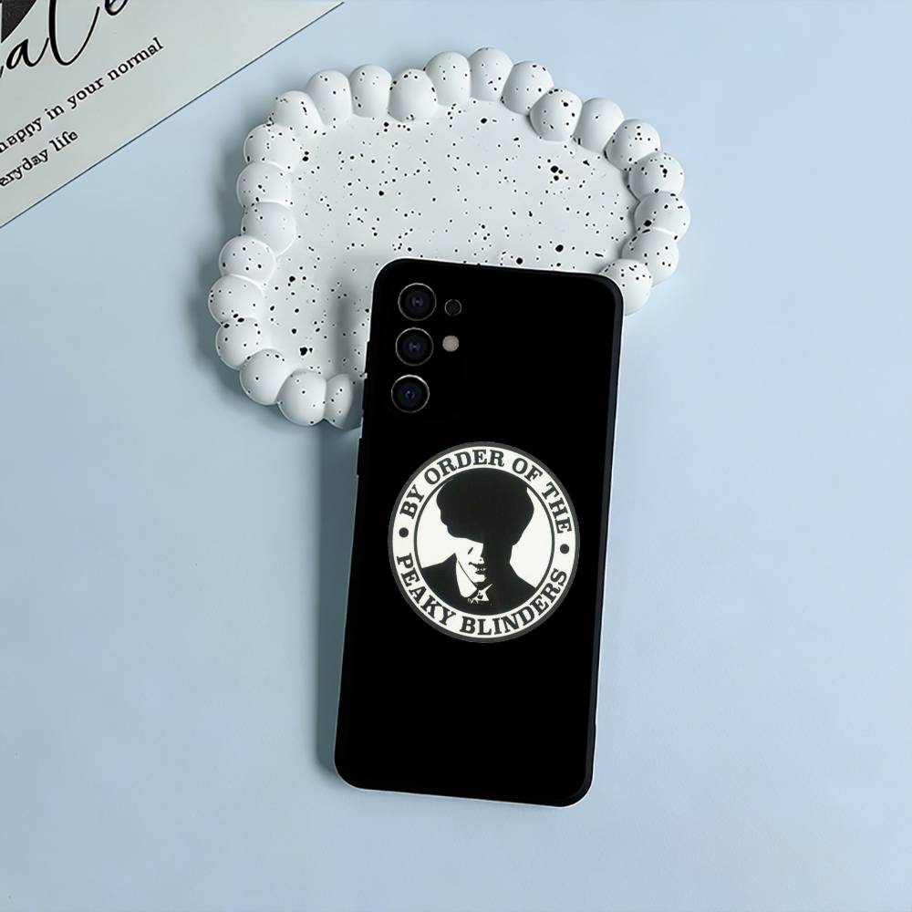 P-Peaky-B- Blinders-movie Black Soft Silicone Phone Case for Samsung S25, S24, S21, S22, S23, S30, Ultra, S20, Plus, FE, Lite
