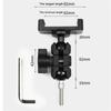 Car Phone Bracket Phone Holder Alloy+Silicone For Suzuki Jimny JB74 JB64 2019-23
