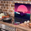 Glass Protective Hob Cover 60x52 Auto