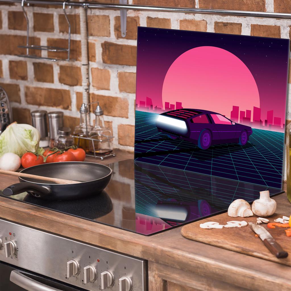 Glass Protective Hob Cover 60x52 Auto