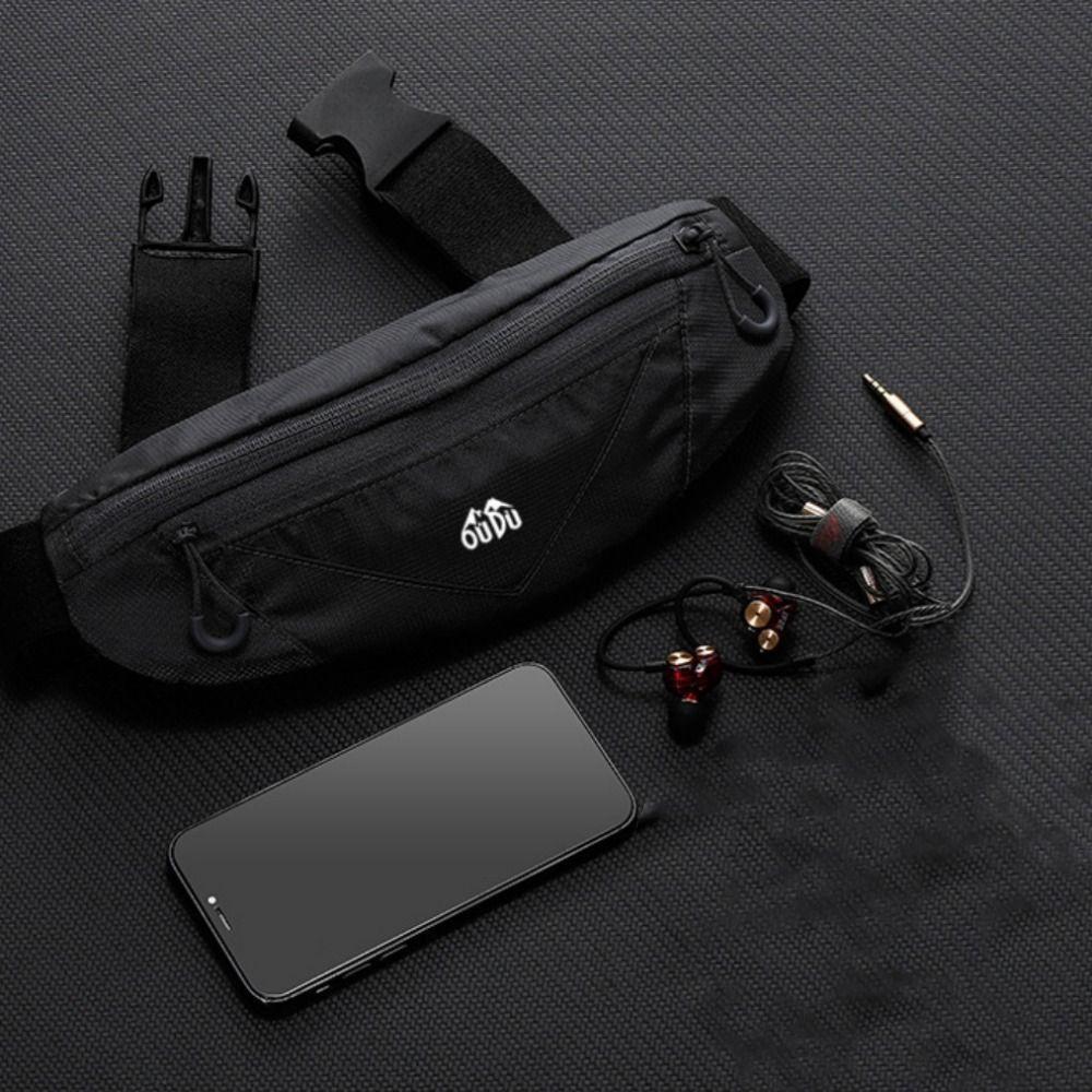 Ultra-Thin Sports Waist Bag Adjustable Running Waist Bag Wallet Mobile Phone Waist Bag Sports