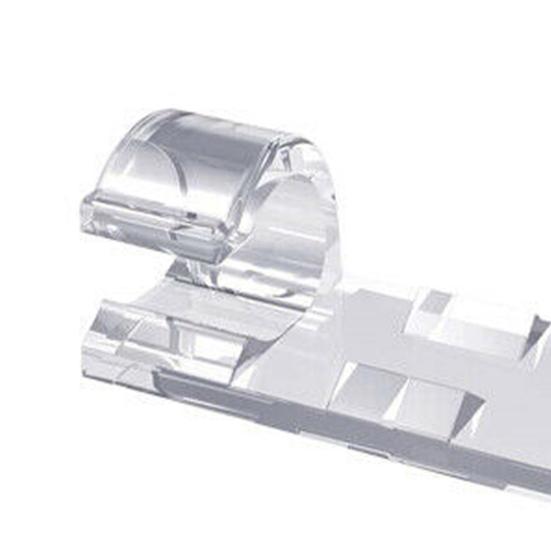 20/40 Stück Selbstklebende Kabelkordel Draht Organizer Clip Klemme Management Halter