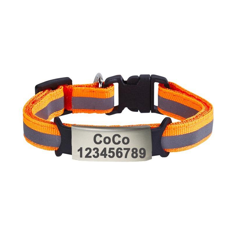 Engraved Pet ID Tag - Dog & Cat Collar Accessories