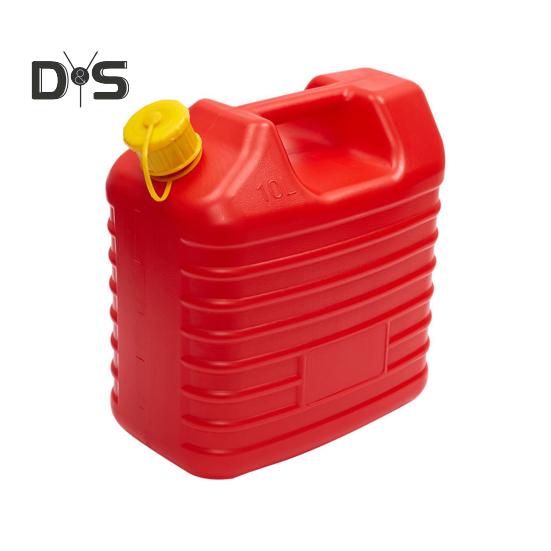 5L/10L Fuel Tank Plastic Transfer Tank with Spout And Handle Portable Fuel Storage Container for Cars Motorcycle Truck