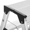 Échelle en Aluminium, Échelle Domestique, Légère 3 Kg, Marches Pliantes Multifonctionnelles des Deux Côtés 2 X 3 Marches Glt23k Lumarko!