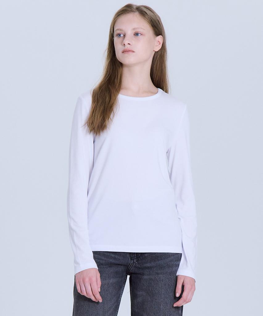Basic House [2Pack] Women'S Slim Fit Spandex Long Sleeve T-Shirt 4 Colors Lats0208