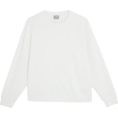 Sports Casual Crewneck Sweatshirt Women Sweatshirt White 677225-65