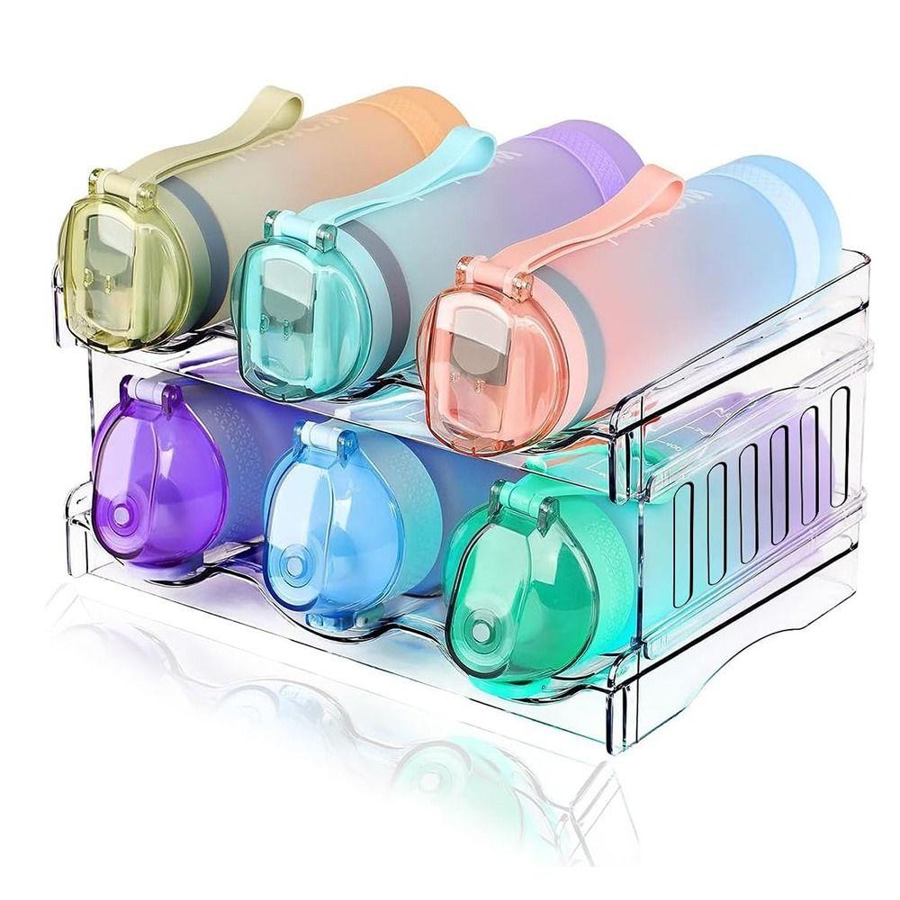 

Пластиковый держатель для стаканов, штабелируемые винные стеллажи, многослойный органайзер для бутылок с водой, шкаф