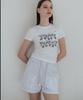 HARDCORE HAPPINESS Moonlight Elastic Waist Shorts_Melange Gray