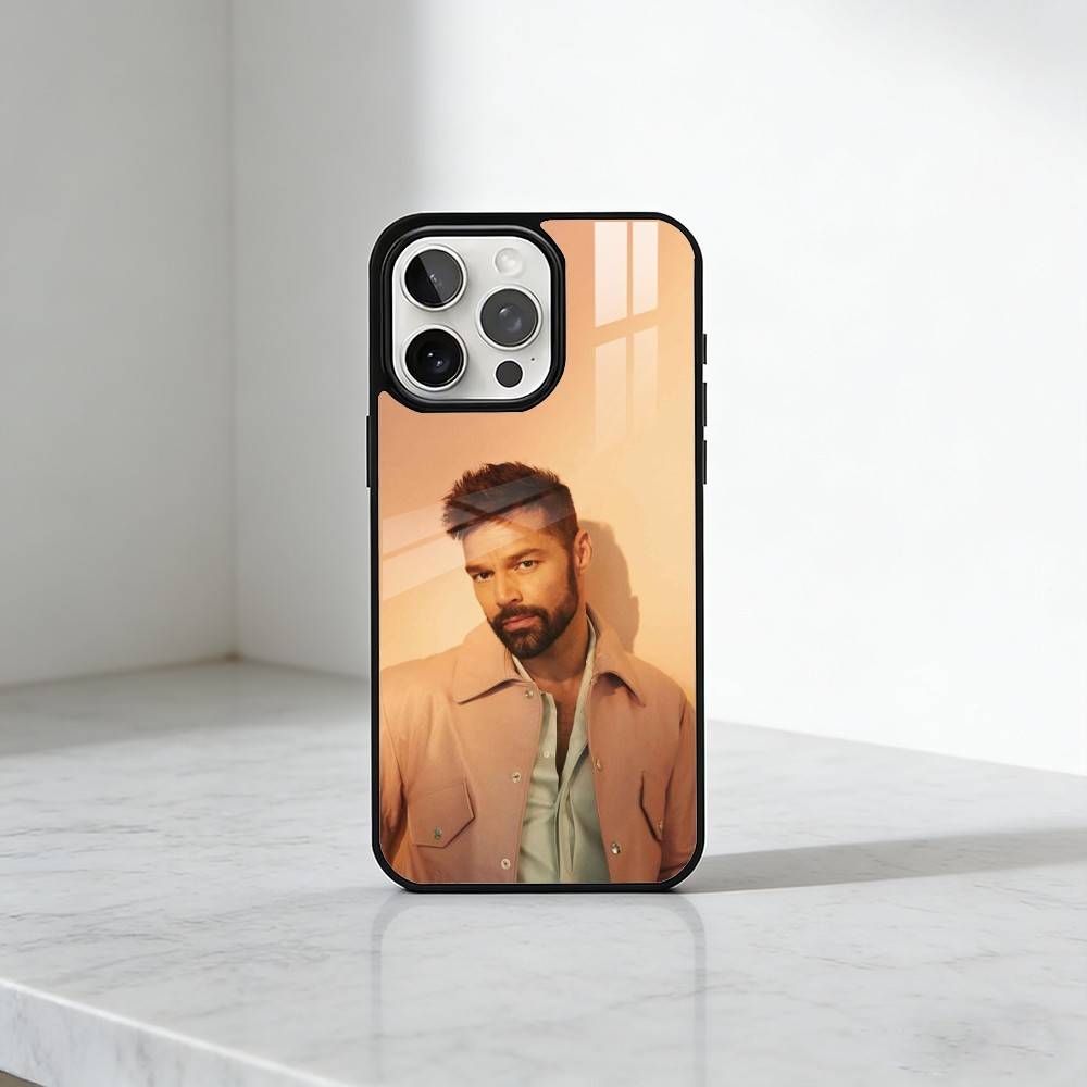 

Ricky M-Martin Printed Phone Case For iPhone17,16,15,14,13 Plus,Pro Max Magnetic For Magsafe Wireless Charging iPhone14