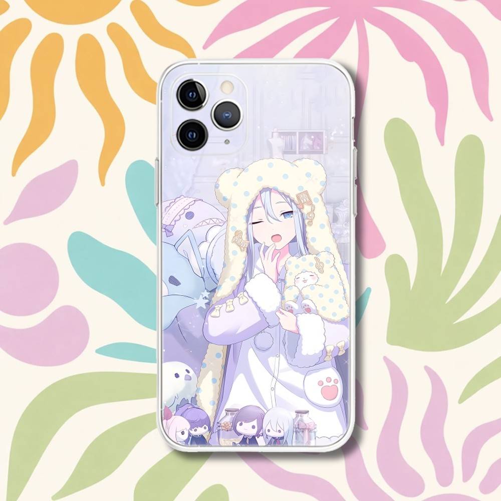 P-Project Sekai YOISAKI KANADE Phone Case For iPhone 17,16e,16,15,14,13,12,11 Mini Pro Max X,XR,XSMAX 8,7 Air Plus Transparent