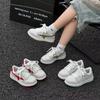 Kids Casual Sneakers Boys Girls Soft Rubber Sole Breathable Mesh Lining Low-Cut Fashion Sport Shoes