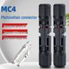 Conector Solar Impermeabil MC4 Mascul și Femelă, IP67, Cupru Violet