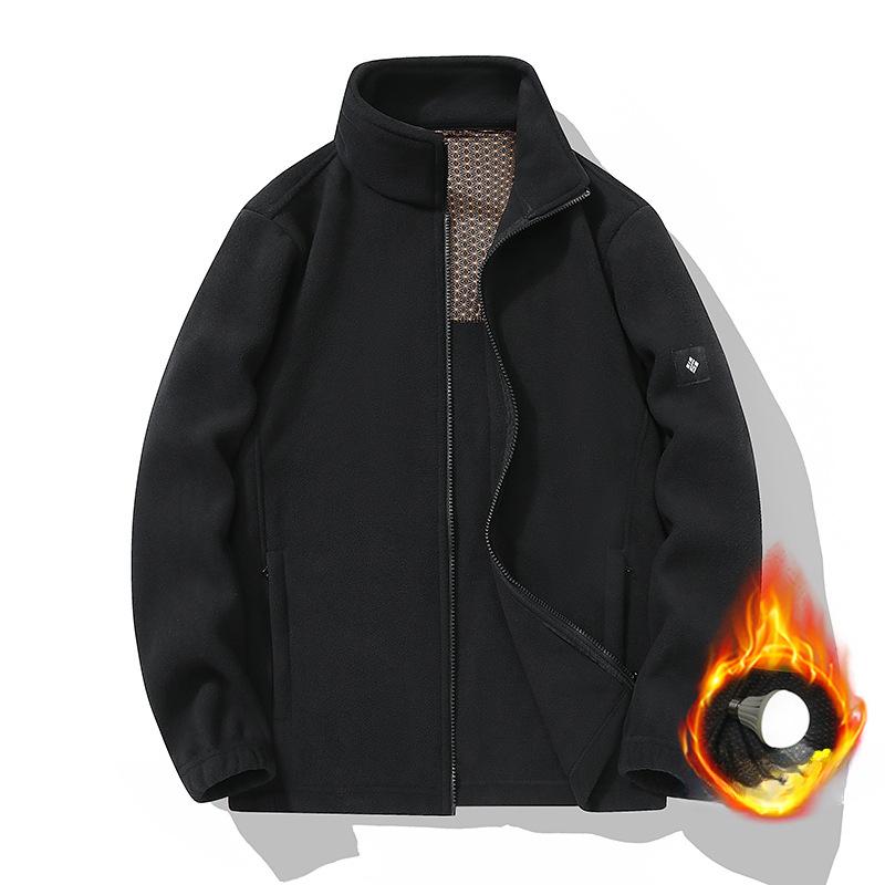 

Новая мужская флисовая куртка на осень и зиму, флисовая куртка, уличная парная плюс бархатная утолщенная страховка 4XL