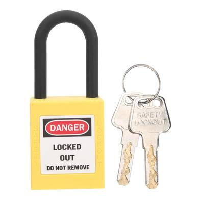 38mm Lockout Lock Nylon Industrial Engineering Insulation Security Dustproof Device for