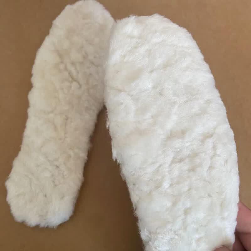 Unisex Winter Warm Thickened Wool Fleece Insoles