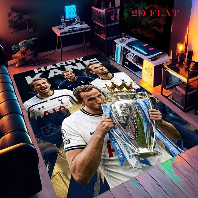 Harry Kane Carpet Rug for Living Room Bedroom Home Sofa Decoration,Kids play Nonslip Floor Mat