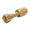 Expert HVAC Link Suitable 1/8 Foot NPT To 1/4 Foot SAE Thread for Consistent Refrigeration Pressure Measurement