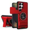 KEYSION Magnetic Phone Case for Samsung Galaxy S25 S26 Ultra S26+ S25 FE Slide Camera Protection Upright Kickstand Ring Shockproof Cover