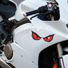1PZ Adesivi Occhi Freschi Unici Adesivi Decorativi Realistici Per Auto, Motociclette, Caschi Ecc.