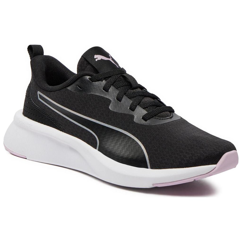 Puma Flyer Lite Rundzehen Schnürschuh Stoßdämpfend Rutschfest Leichtgewicht Low-Top Laufschuhe Unisex Sneaker Schwarz Lila 378774-13