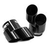 Punta de Escape Para BMW G05 X5 G06 X6 Doble Salida Cuádruple Sin Soldadura Tubo de Escape Acero Inoxidable Sin Cortar Punta de Silenciador Boquilla Cola de Escape