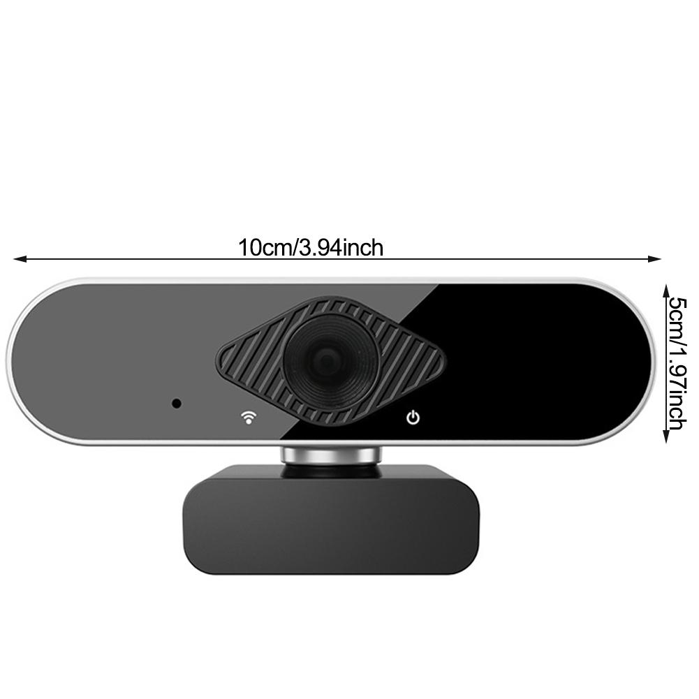 1080P 2K 4K Full HD Webcam with Auto-Focus & AI Built-in Microphone Rotatable Stand for Video Conferencing Streaming & Online Broadcast