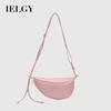 Niche Design Popular Dumpling Bag Simple Texture Chest Bag All-Match Ladies Shoulder Messenger Bag