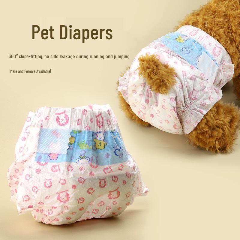 Pet Diapers: Unisex Dog & Menstrual Pants for Hygiene