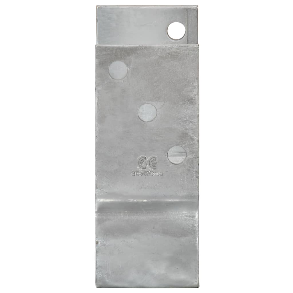 Post Anchors, 12 Pcs, Silver, 10X6X15 Cm, Steel